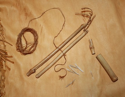 primitive fishing kit